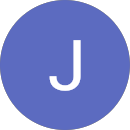 Blaues Kreislogo mit weißem J im Zentrum