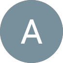 Buchstabe A in einem Kreis
